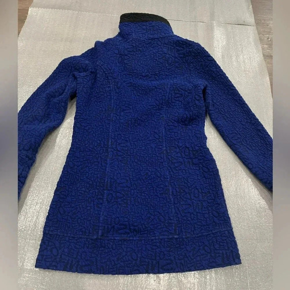 [XS] TONIA DEBELLIS Blue Black MOLLY  JACKET - Picture 4 of 9